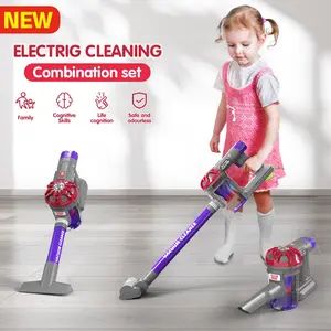 Kids' play vacuum cleaner toy, simulates cleaning, a tool for teaching household responsibility, suitable for girls and boys.