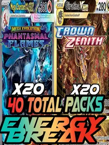 Phantsmal flames and Crown Zenith Energy Break (40 packs)
