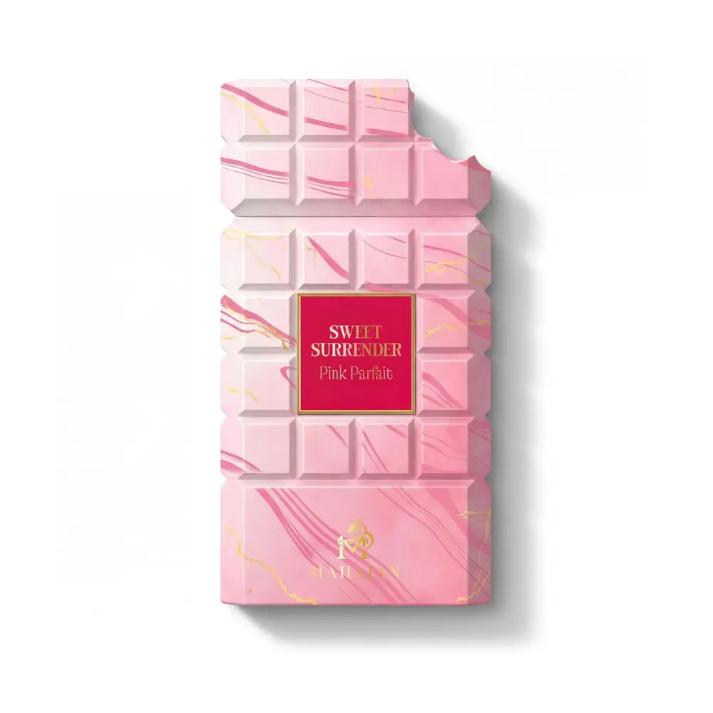 Mahajan Sweet Surrender Pink Parfait Eau de Parfum for Women 3.4 oz | Strawberry Marshmallow Vanilla Gourmand Perfume for Women | Sweet Creamy Luxury Fragrance