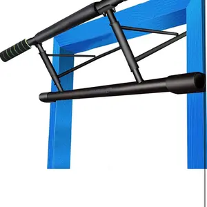 Pull Up Bar Multifunctional Door Pull Up Bar No Screws Doorway Door Frame Pull-up Bar Doorway Pull Up Bar No Screws 400lbs Chin-Up Bar Heavy Duty Doorway Trainer for Home