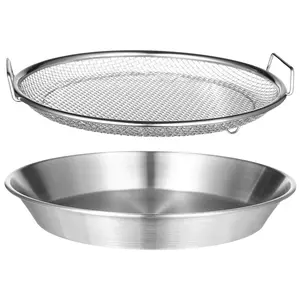 Wagensteiger Stainless Steel Mesh Tray Set with Drip Pan