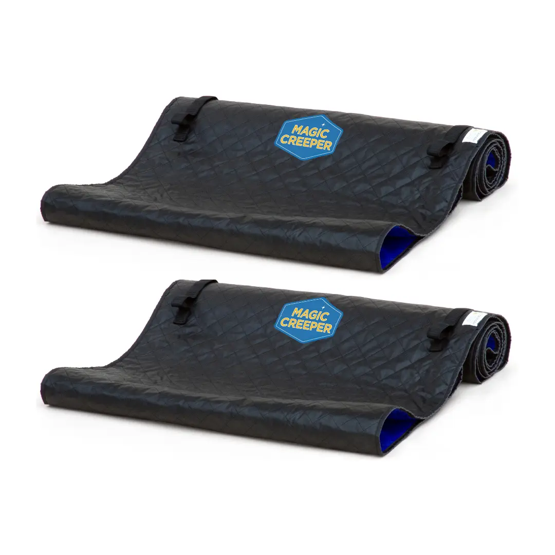 2 Pack Patented Magic Creeper - 60" x 29", Lightweight, Portable, Glides Smoothly on Any Terrain, Oil & Water-Resistant