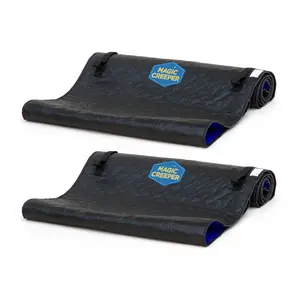 2 Pack Patented Magic Creeper - 60" x 29", Lightweight, Portable, Glides Smoothly on Any Terrain, Oil & Water-Resistant