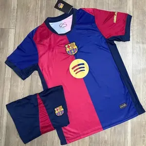 FC Barcelona 2024/2025 Football Kit Premium Fabric Match-Grade Fit Fierce Spirit Rise with Every Drop of Sweat Soccer Uniform