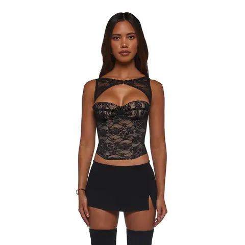 Total Siren Lace Corset Top