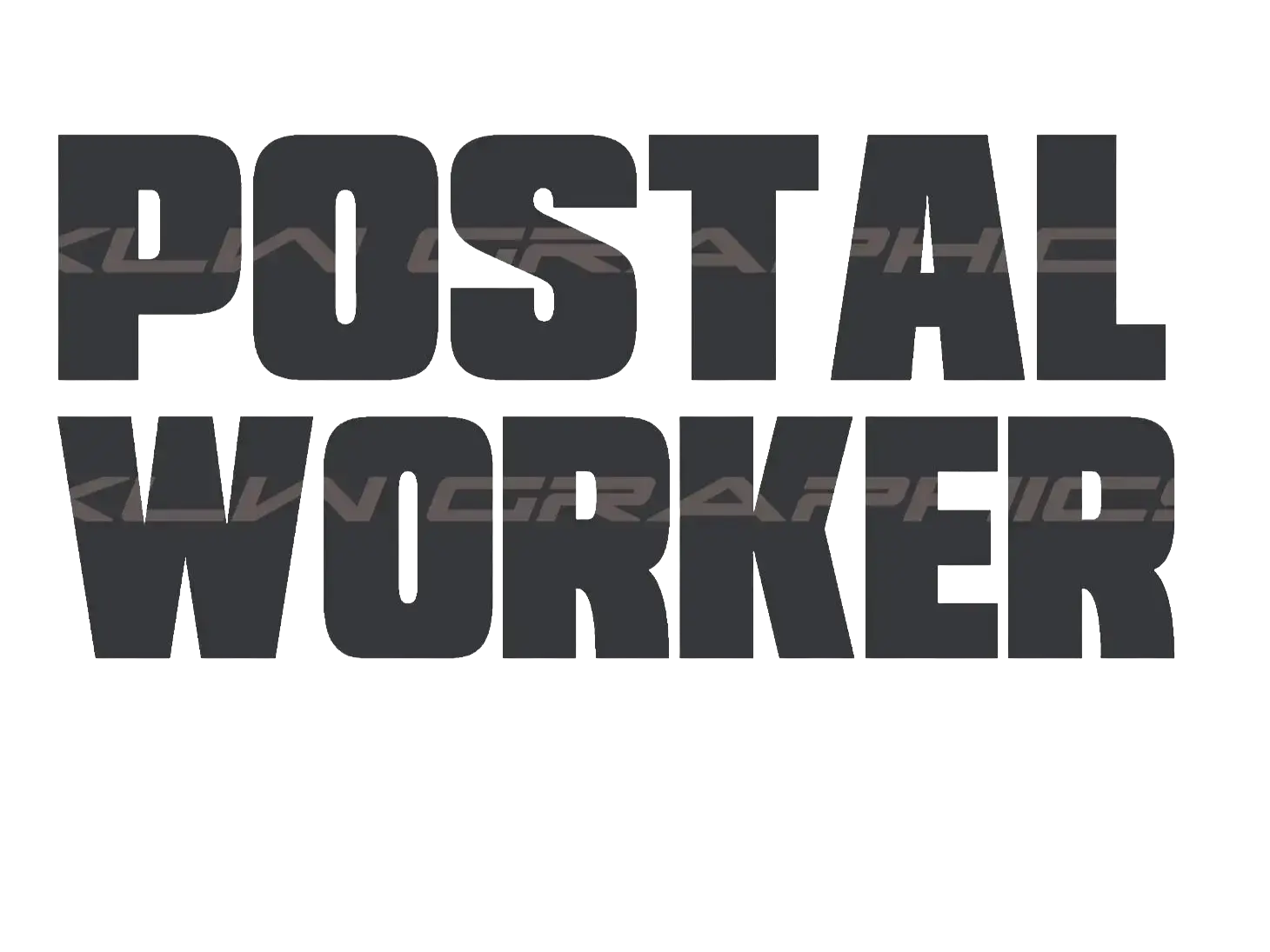 Postal Worker Decal Sticker U.S. Mail Frequent Stops Car Window Rural Carrier Truck USA Worker