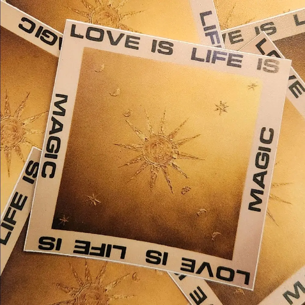 Life is Love is Magic (Sticker) Pack of 5