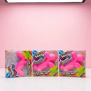 Irresistible Stretchy B'loon Dog Squishy Toy Soft Stretchy Fidget Sensory Ball Animal Figure for Kids Fun Playtime