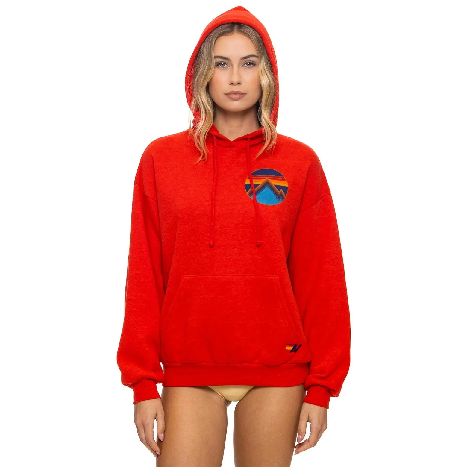 ALL SEASONS RELAXED PULLOVER HOODIE - RED