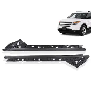 Front Windshield Outer A-Pillar Trim Molding Set Fit for 2011-2019 Ford Explorer, Left Right Driver Passenger Side Window Exterior Panel Replacements
