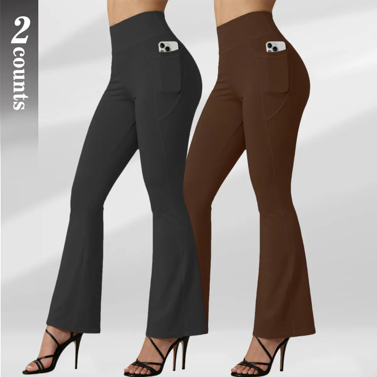 2-Black/Coffee brown