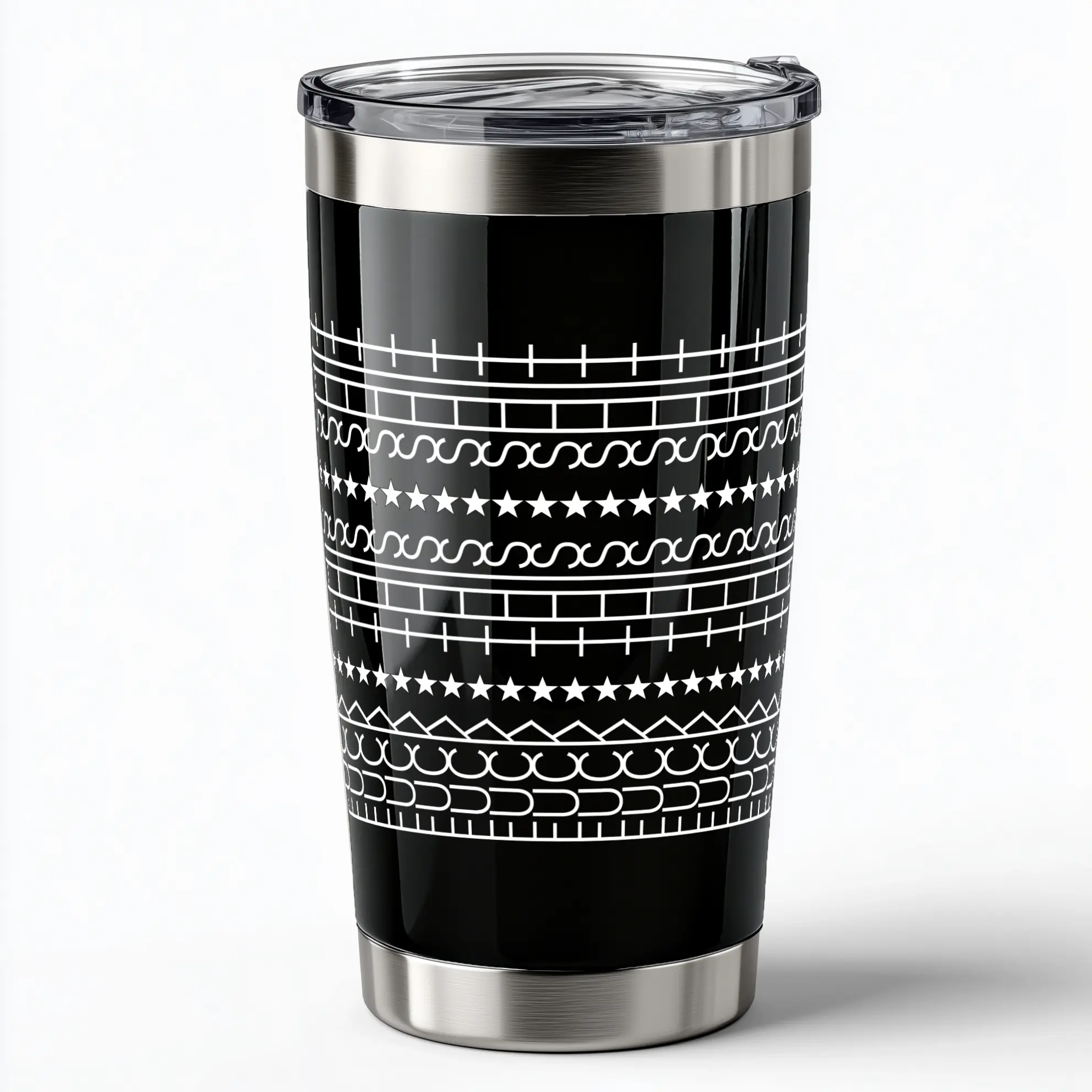 20oz Stainless Steel Insulated Reusable Tumbler with Straw Cap - Printed Hidden Message Funny Travel Flask, Leakproof Cold Insulation Stylish Drinkware, Sarcastic Gift for Work Friends