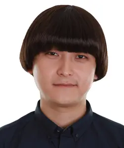 Men's Dark Brown Straight Bowl Cut Wig, Retro Design for Wig, Breathable Capless Design, Flame-Retardant Synthetic Fiber