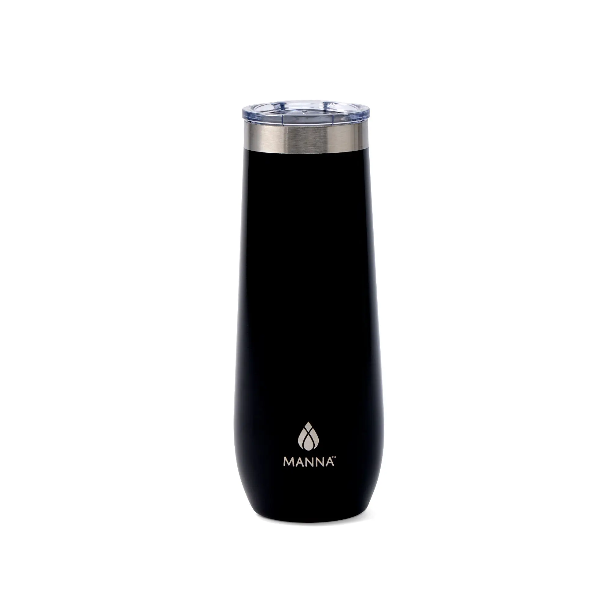 9 oz Sleek Stainless Steel Insulated Champagne Tumblers - Leak-Free, Portable-Lidded Vacuum Flasks with Icy Cold Temperature Control