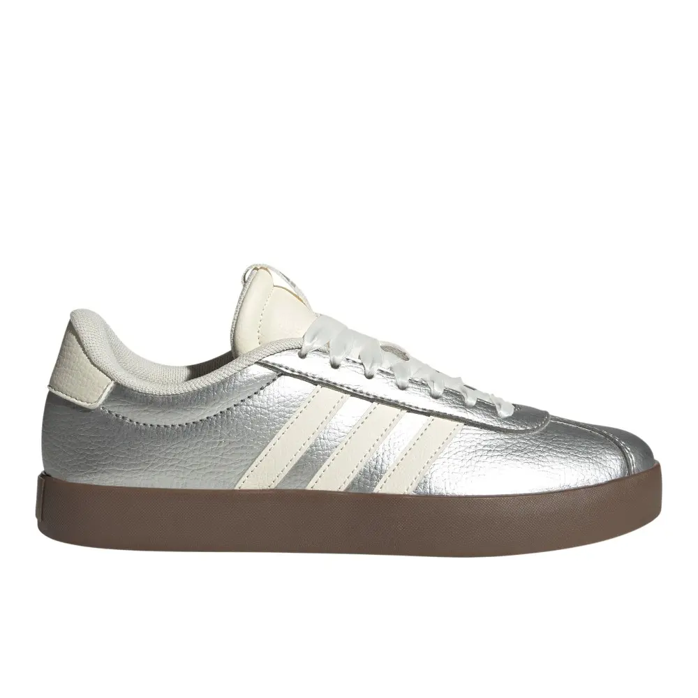adidas Womens Vl Court 3.0 Sneakers Shoes Casual - Silver