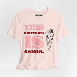 This Suffering is Canon Shirt | Canon Event Meme Tee, Funny Character Development T-Shirt for Main Characters, Funny Tee, Cute Tee, Philosophy shirt