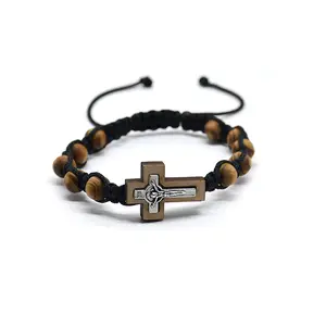 Saint ​Benedic Crucifix Bracelets Christian Jewelry for Wish Luck Cr