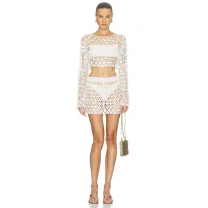 superdown SUPERDOWN Coralie Skirt Set in White