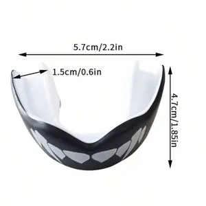 Pld MMA Mouth Guard for Adults Size L Durable Tooth Armor for Training Boxing Equipment Comfortable Secure Fit Black Blue