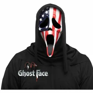 Patriotic Ghost Face Mask