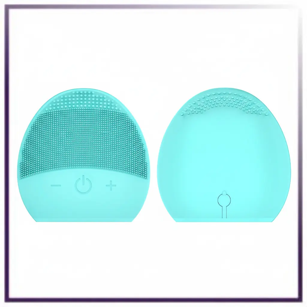 3-in-1 Facial Cleansing Brush & Sonic Face Massager — Waterproof Silicone Rechargeable Deep Pore Cleansing Device