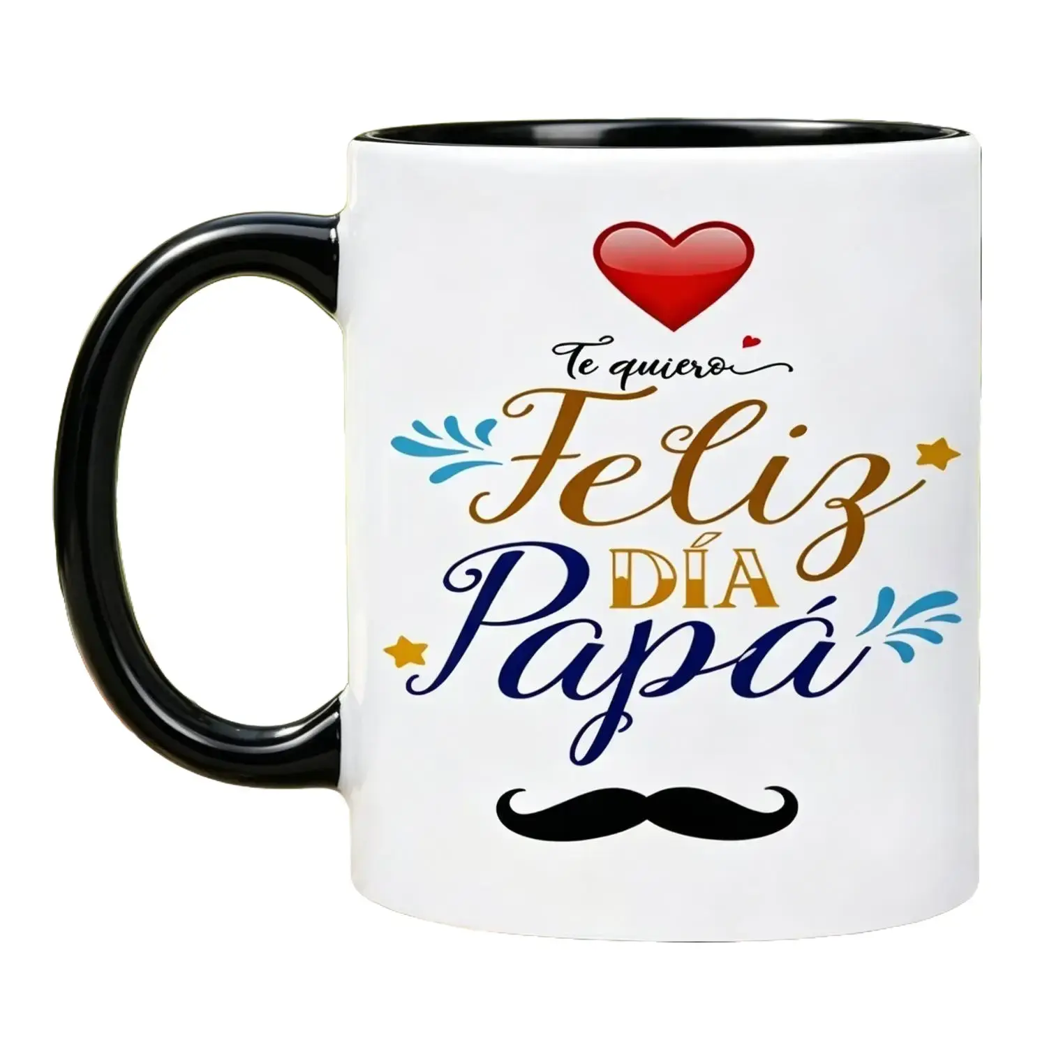 Father's Day Spanish Mug, 'Feliz Dia Papa Te Quiero', Great Gift for Father'S Day, Birthdays, Holidays, Gift for Dad, Latina Family, Grandfathers