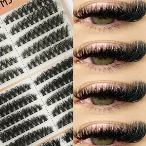 300pcs Mixed Density Eyelash Extension Kit, C/d/DD Curl, Length 12-20mm, Dense Lashes for Makeup & Wedding/bridal Look