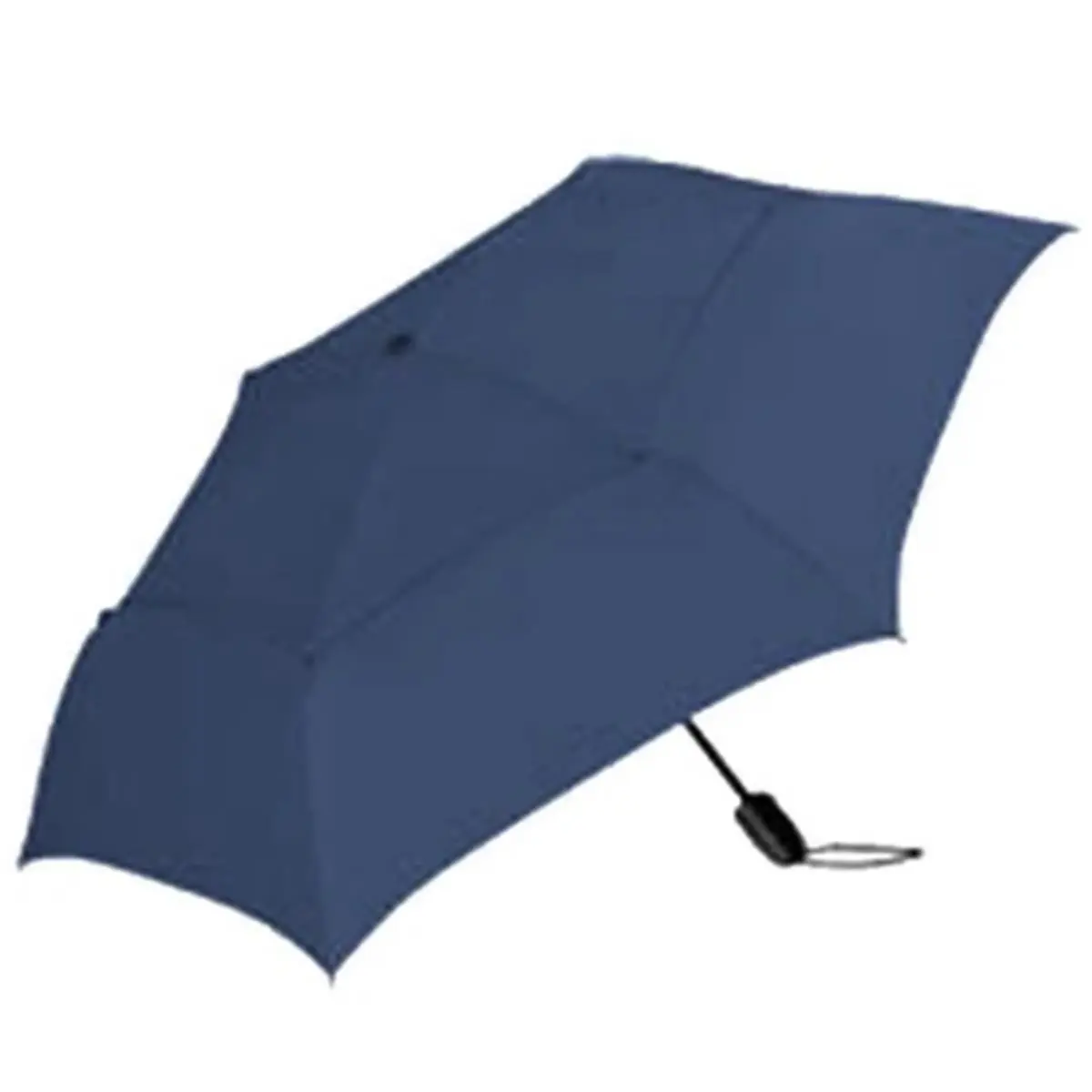 212 MAIN GustBuster 9431NA Wind Resistant Folding Rain Umbrella - 43 in Navy, Automatic Auto-Open Auto-Close, Pinch-Safe Comfortable Handle, Strap, Drawstring Bag, Durable Canopy Fabric, Foldable Design Umbrellas