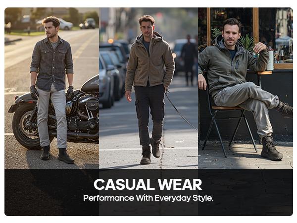 NORTIV 8 [Metrostrike] Men's Military Tactical Boot Lightweight Comfortable Boots for Work All Day Side Zipper Motorcycle Combat Hiking Boots 8 Inches Safety Outdoor Shoes Footwear Men Boots Worker Boots