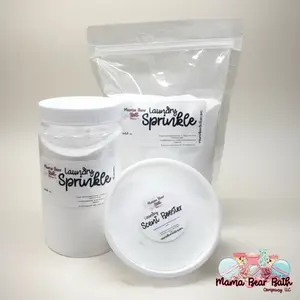 MamaBearBathCo Laundry Scent Booster - 10oz Container with Scoop for Long-Lasting Fragrance & Freshness - Highly Scented Booster for Clothes