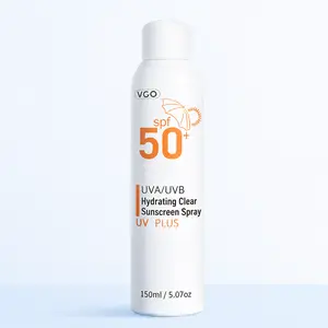 VGO-Hydrating Clear Sunscreen Spray  SPF50+++  Quick film-forming Lightweight and moisturizing Easy to spread-A
