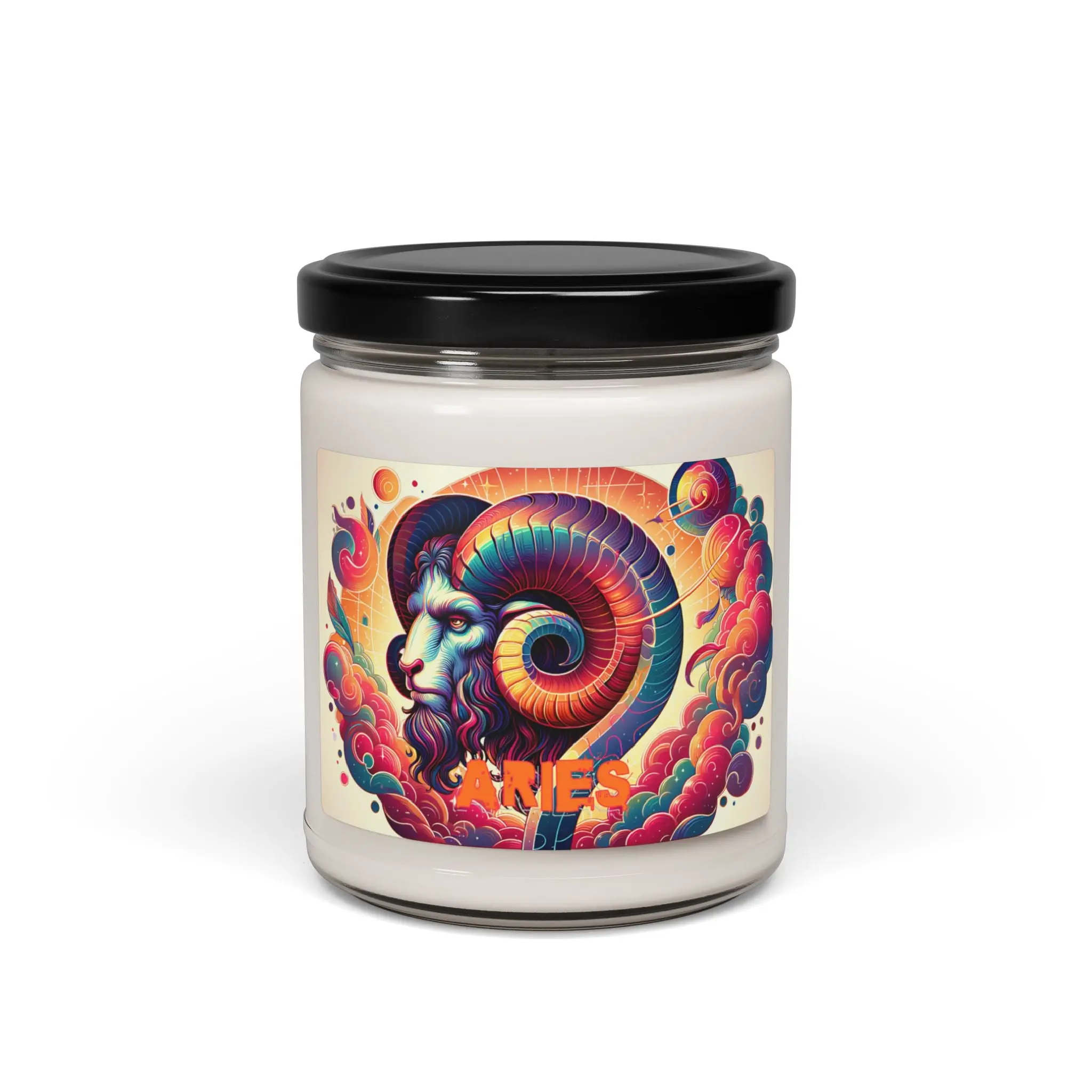 Aries Birthday Zodiac Inspired 9 oz Soy Wax Candle