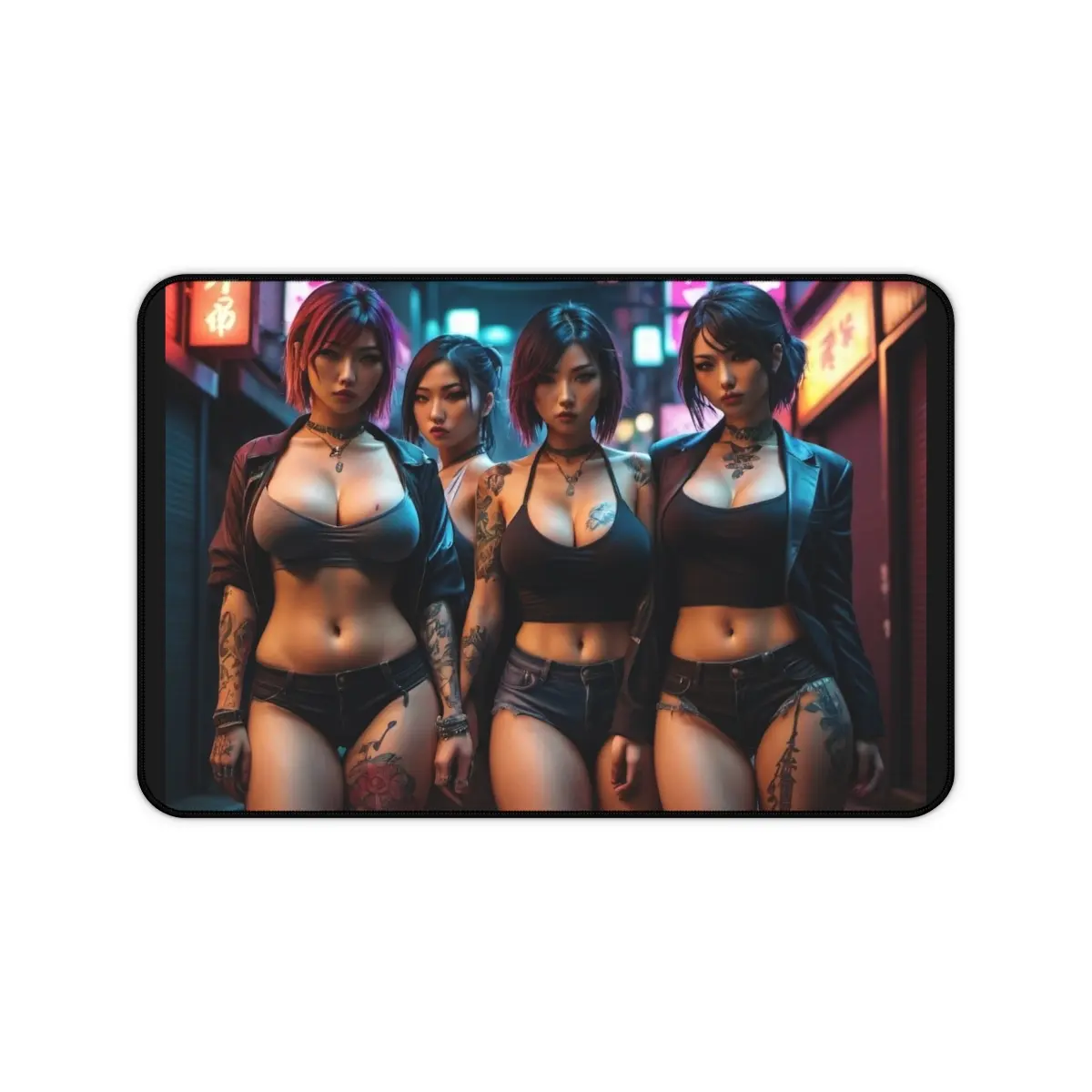 Midnight Alliance: Yakuza Beauties Gaming Mousepad