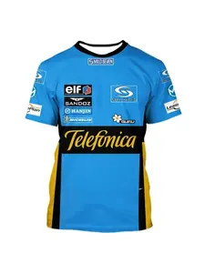 Summer Hot Selling Extreme Sports Racing Suit Men's and Women's Breathable Quick Drying T-shirt Plus Size Top