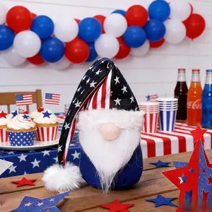 Independence Day July 4th Patriotic Decorations, Indoor Desktop Holiday Party Ornaments, American Flag Themed Home Accessories, Festive Decorations, Decorative Ornaments, Decorative Props