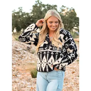 ARIAT BERBER SNAP FRONT SWEATSHIRT