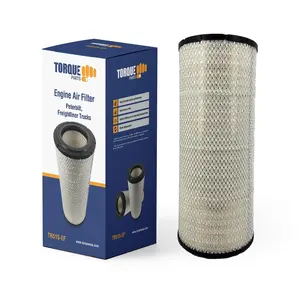 TORQUE RS3516 Engine Air Filter Compatible with Select Peterbilt 357 377 378 379 382 384 385 386 387 Freightliner Argosy FL Accessories Parts Replaces LAF2536 AF25219 46842 6842 TR515