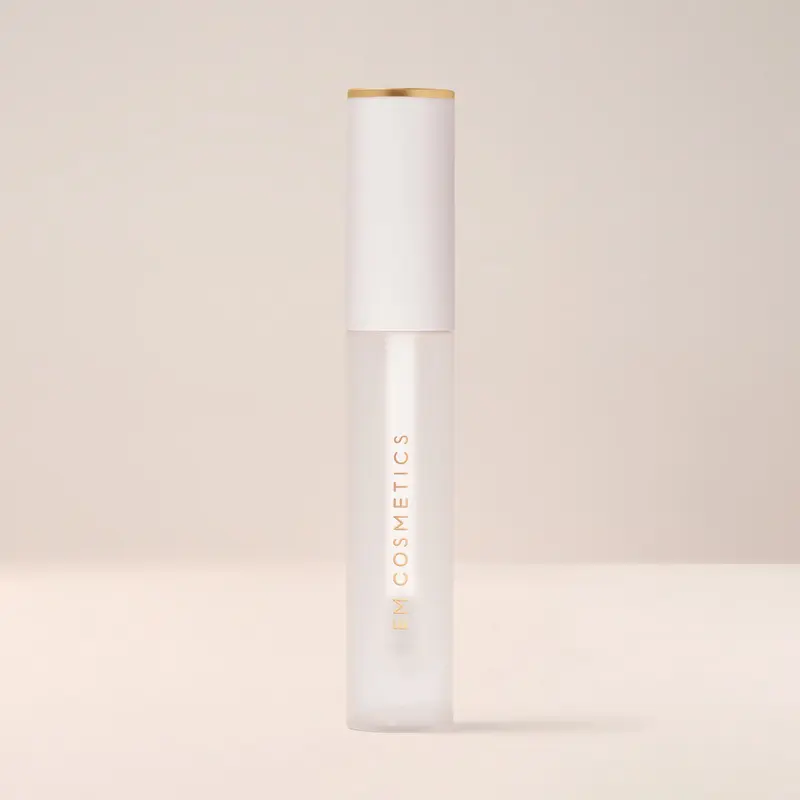 EM Cosmetics Morning Dew Crystal Lip Gloss - Hydrating Lip Glaze, Vegan, Gluten Free, Cruelty Free, Limited Edition, 0.11 Fl. Oz. (3.5 ml), Butylene/Ethylene/Styrene Copolymer for Glossy Finish