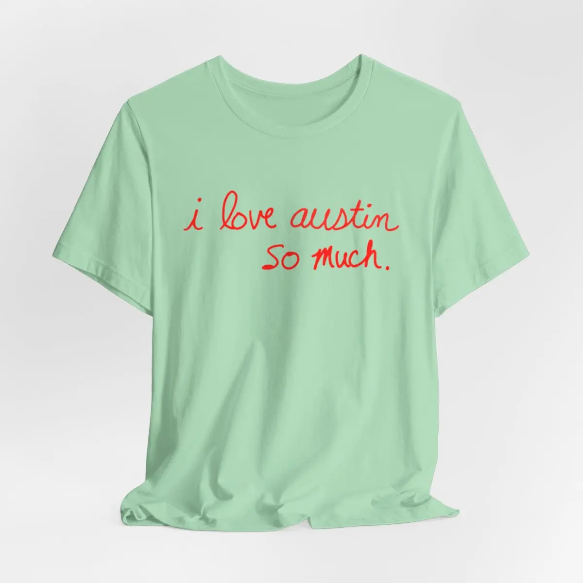 Austin Mural Unisex Tee, I Love Austin T-shirt, Graphic Tee, Short Sleeve Shirt, Austin Texas Gift, Keep Austin Weird