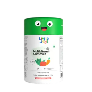 Little Joys Multivitamin Gummies | No Added Sugar | Strawberry Flavour | 30 Day Pack | For Ages 7-12 Years