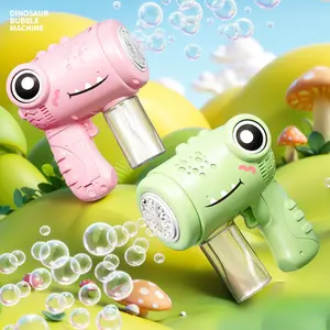 New Dinosaur Automatic Bubble Gun, Kids Electric Bubble Machine