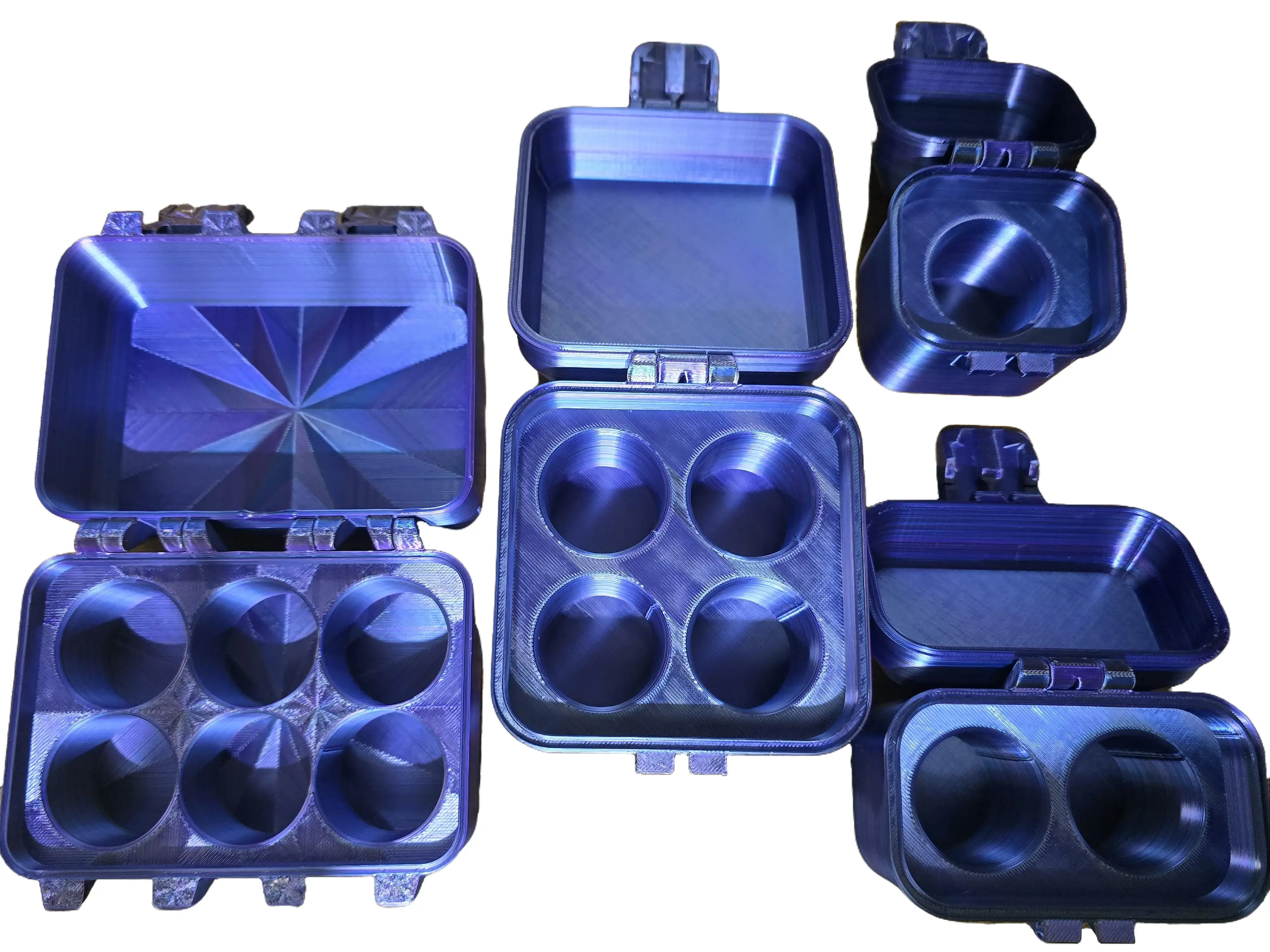 Hospira water case -  Storage Containers Set with Multiple Compartments for Organizing and Storing Items