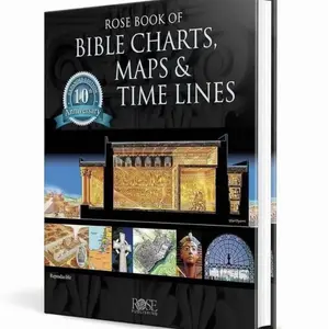 Rose Book of Bible Charts, Maps, and Time Lines Bible Charts and Time Lines Book For Time Management Trip Planning Daily Journaling