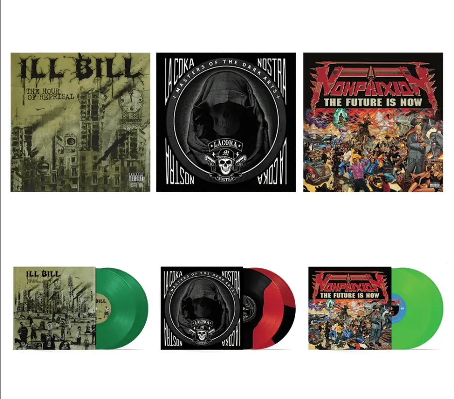 Uncle Howie Records: Ill Bill / La Coka Nostra / Non Phixion (6xLP Bundle)
