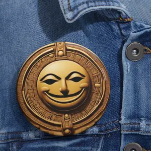 Ancient Smiley-Custom Pin Buttons