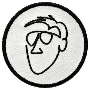 Orange Cassidy - One Line 3" Circle Patch