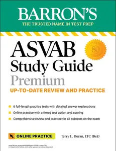 USED-ASVAB Study Guide Premium: 6 Practice Tests + Comprehensive Review + Online Practice by Duran, Terry L. (Paperback)