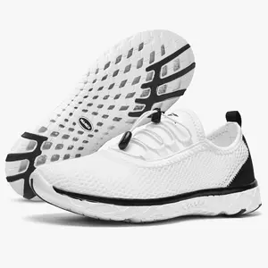 ALEADER Men's  Lightweight Breathable Watershoes  Quick-Dry Aqua Socks Barefoot Non-Slip for Beach Pool Outdoor Sports summerwins