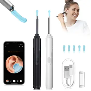Ear Wax Removal Tool with Ear Camera, Earwax Remover Ear Pick with Light, Safe and Effective Ear Cleaning Device for Home Use