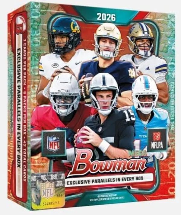 2026 BOWMAN Football Card MEGA Box 2026 BOWMAN Football Card MEGA Box
